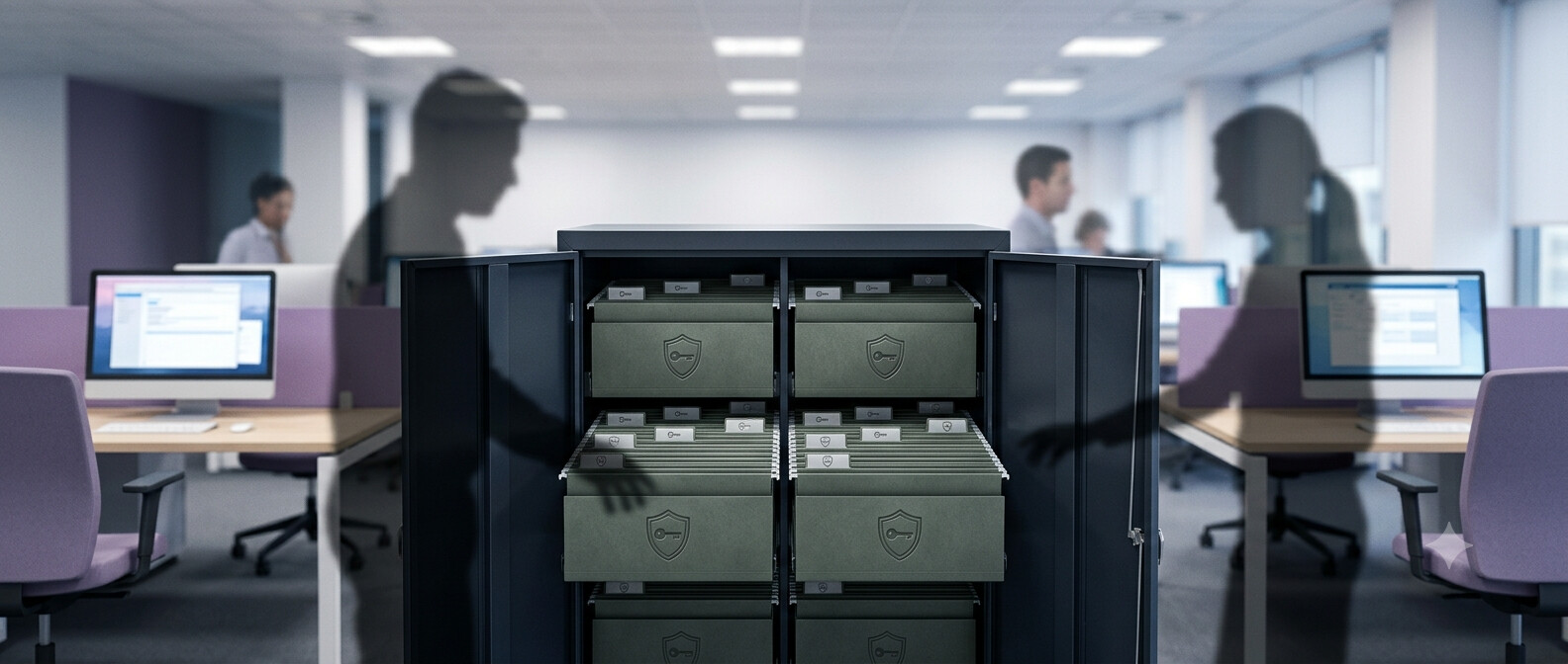 Certificados Digitales de Tus Clientes en la Gestoría 2026: Guardarlos en una Carpeta Es Cesión Ilegal (Nota del Ministerio + FNMT) — Las 5 Vías Legales para Trabajar Sin Ellos y el Calendario RSA→Curva Elíptica que Obliga a Renovarlos Todos